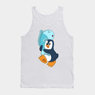 Penguin with Fish Tank Top